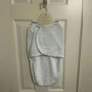 Swaddle Sack by Buttons & Stitches 0-3 Months Sparkle White Moon Stars NWT